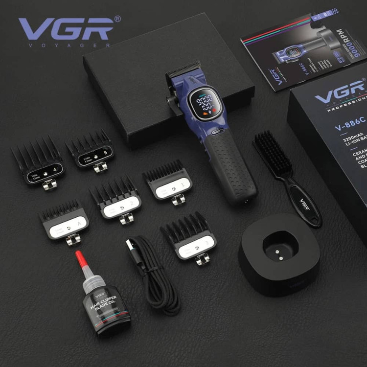 ماشین اصلاح سر و صورت وی جی ار مدل V-886c