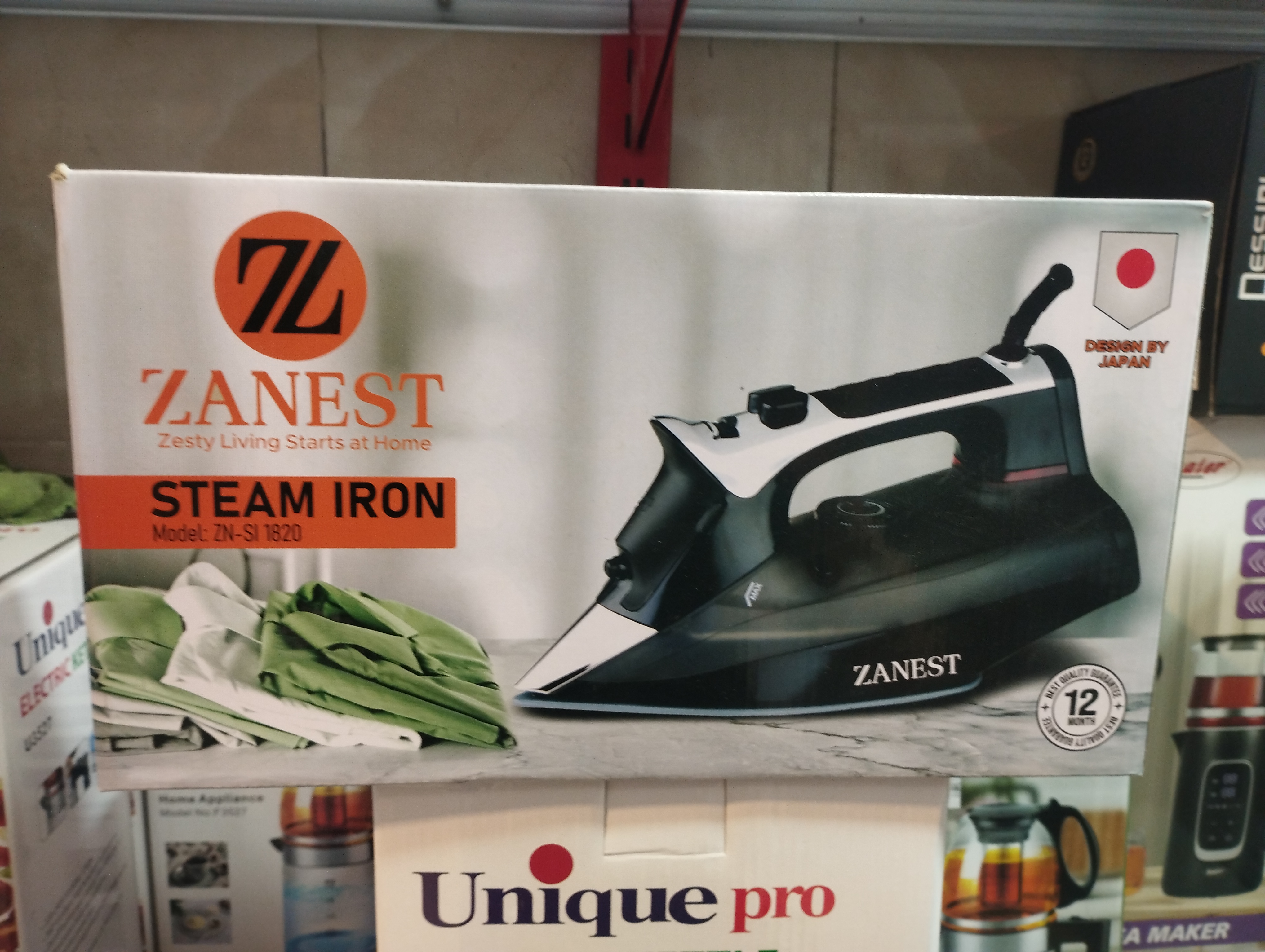 اتو لباس زانست مدل ZN_1820