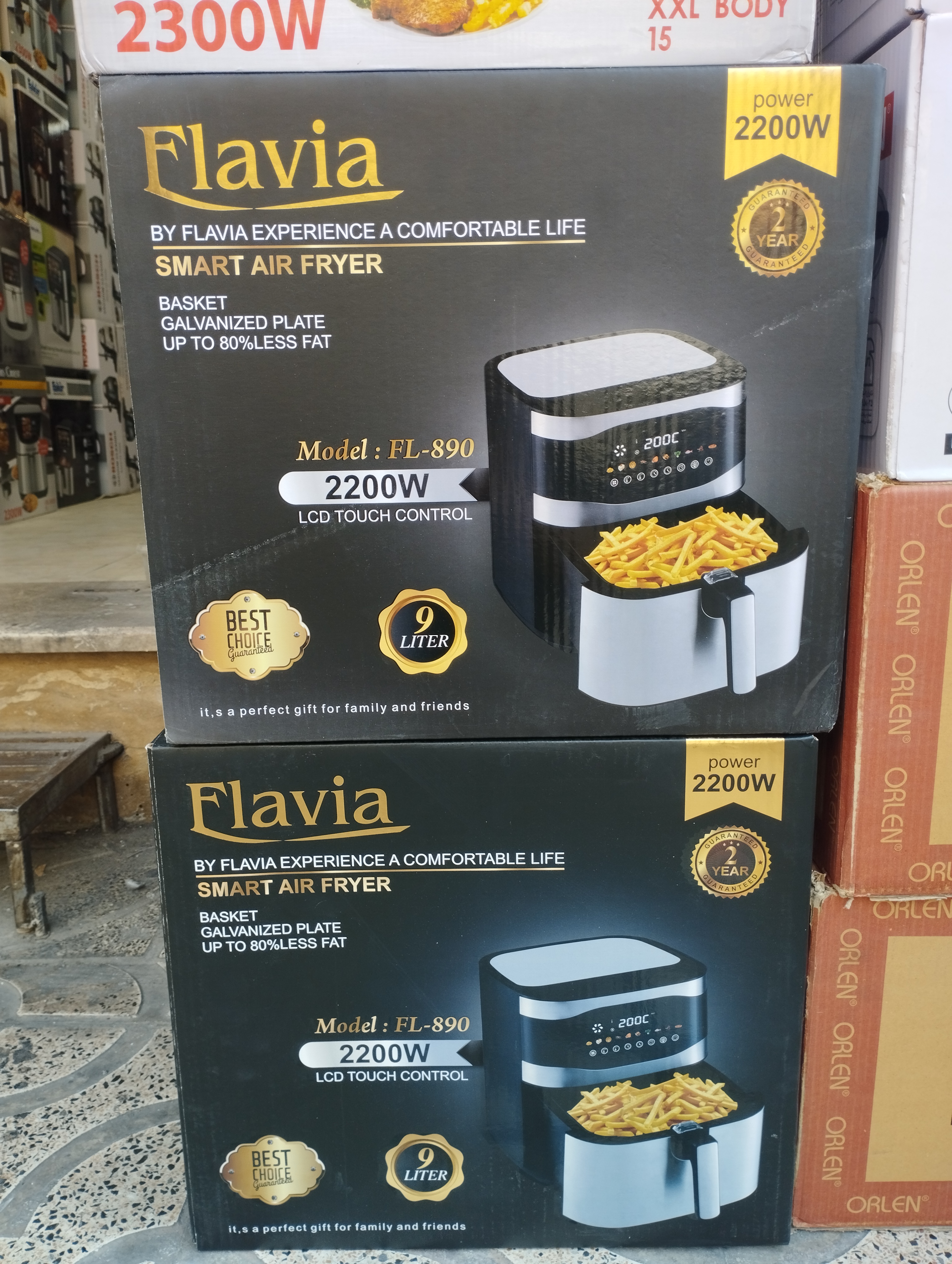 سرخکن فلاویا مدل FL_890 دو المنت